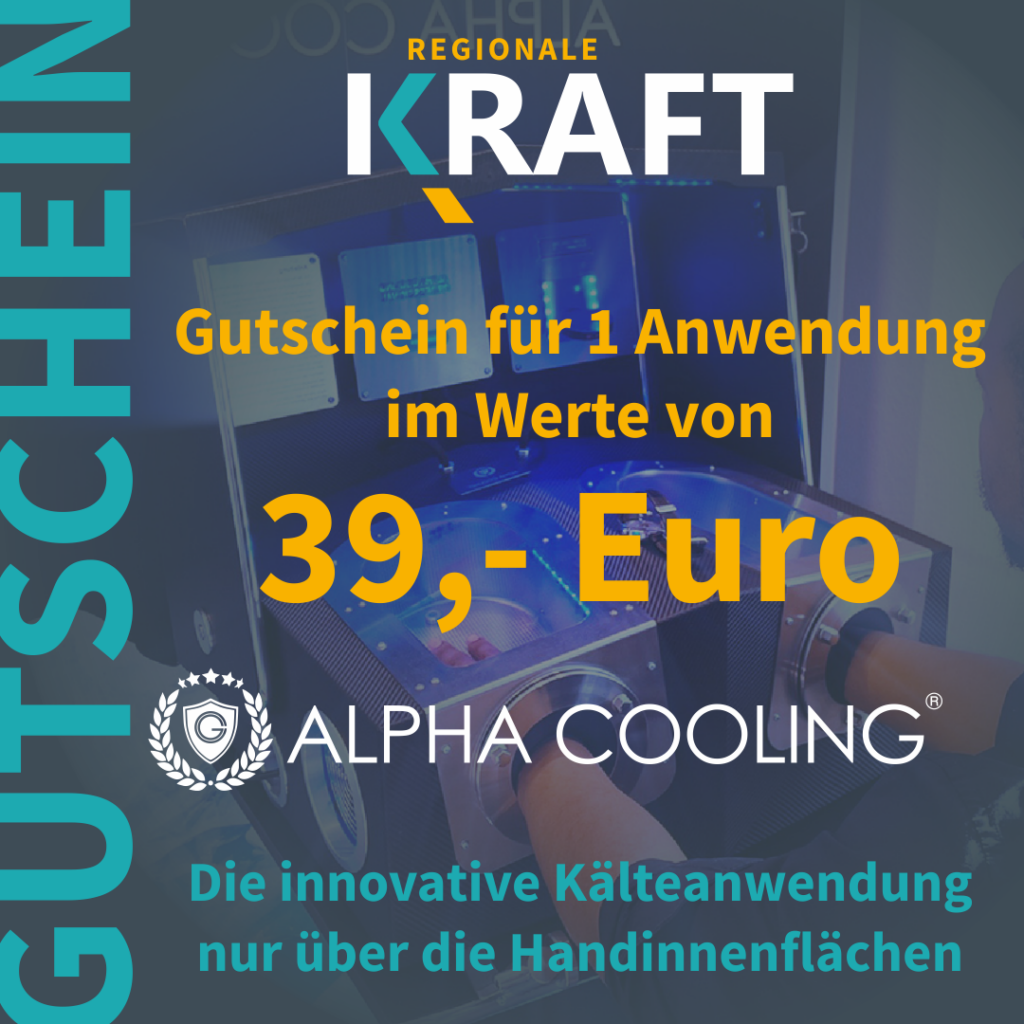 Gutschein Alphacooling Regionale KRAFT