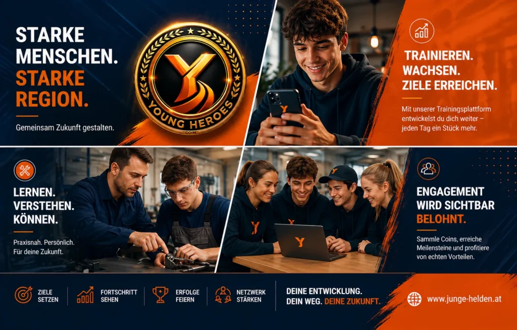 Neue Plattform für Jugendliche : Junge Helden