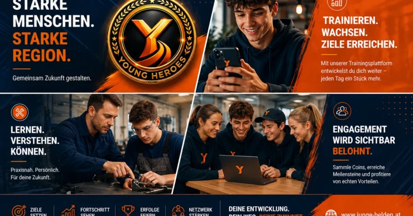 Neue Plattform für Jugendliche : Junge Helden